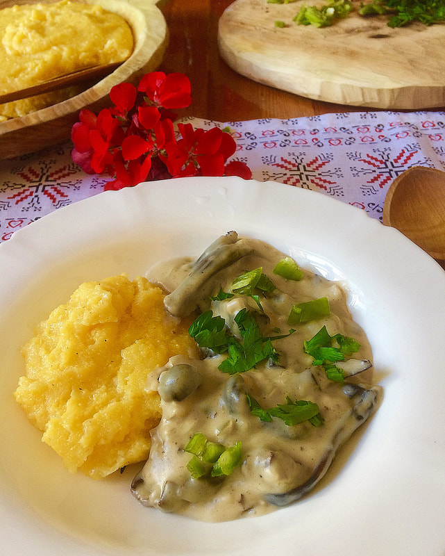 Ciulama de ciuperci - Reteta Mea