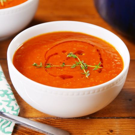 Supa italiana cu rosii - Reteta mea